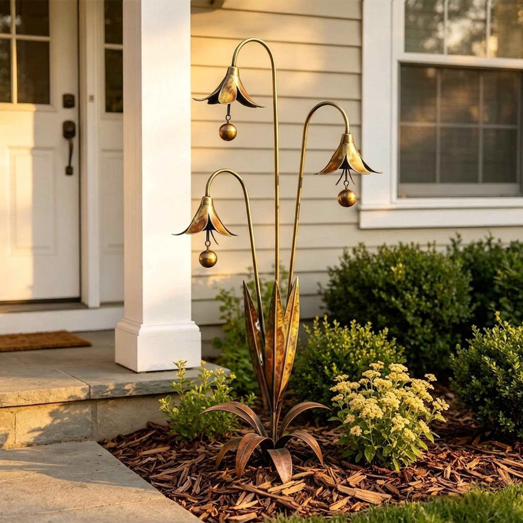 Light Up Your Garden with Copper Bluebell Flowers 🍃  Add a touch of elegance, whimsy, and gentle melody to your outdoor space.