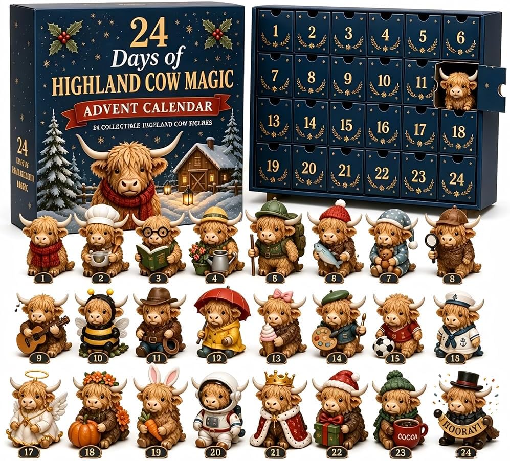 Highland Cow Advent Calendar™