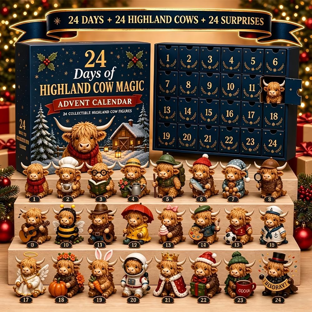 Highland Cow Advent Calendar™