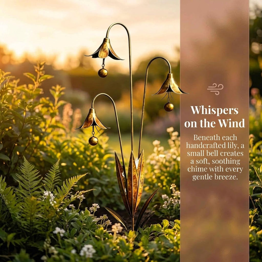 Light Up Your Garden with Copper Bluebell Flowers 🍃  Add a touch of elegance, whimsy, and gentle melody to your outdoor space.