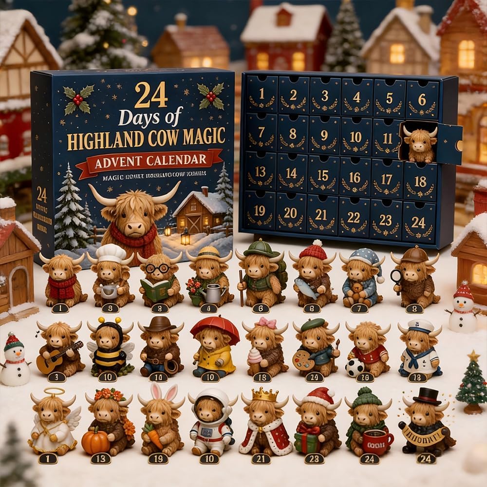 Highland Cow Advent Calendar™