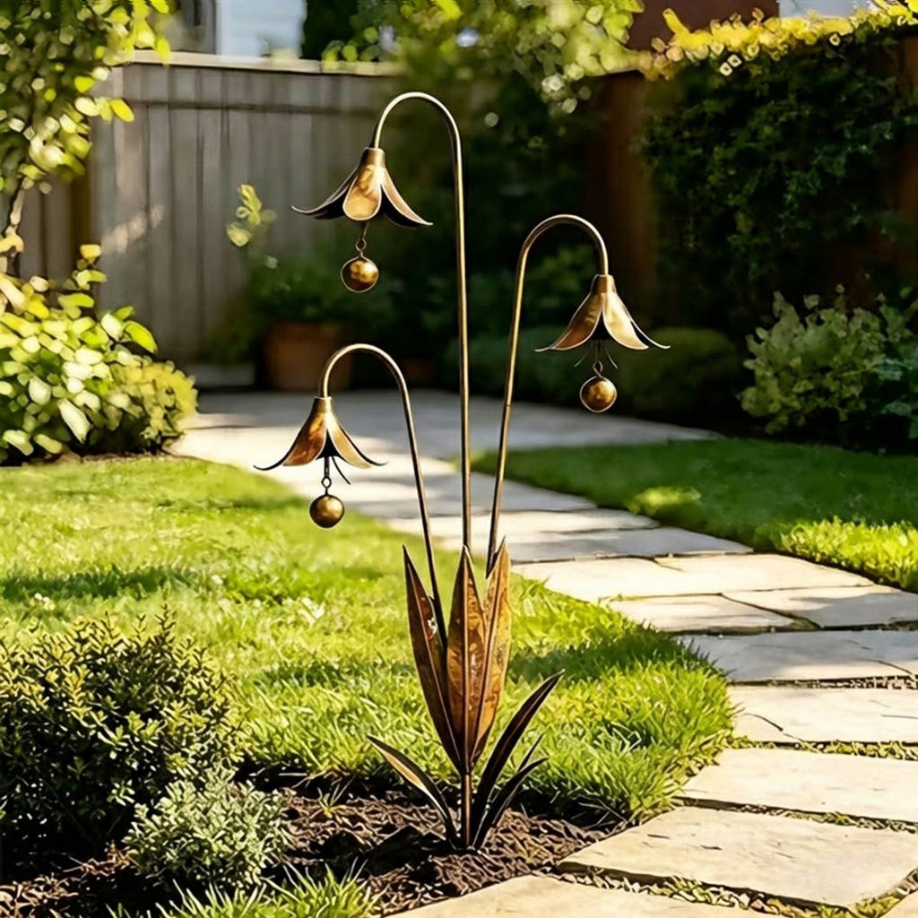 Light Up Your Garden with Copper Bluebell Flowers 🍃  Add a touch of elegance, whimsy, and gentle melody to your outdoor space.