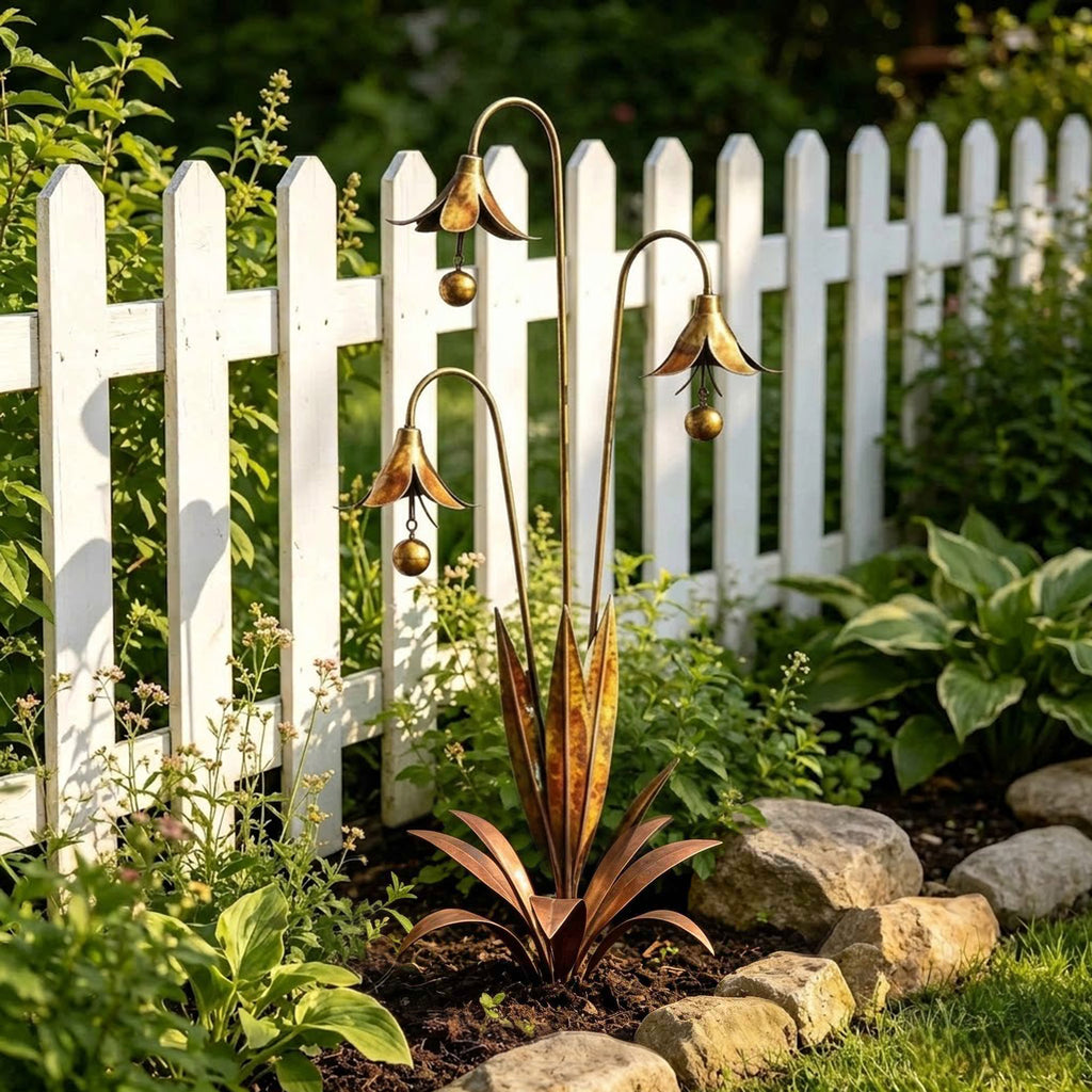 Light Up Your Garden with Copper Bluebell Flowers 🍃  Add a touch of elegance, whimsy, and gentle melody to your outdoor space.