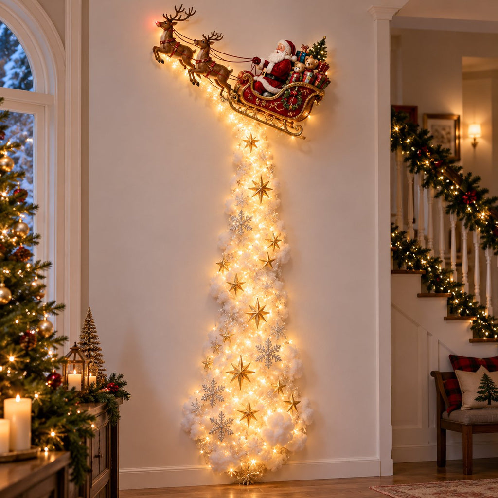 ✨Christmas Magic Trail Wall Light | Glowing Holiday Wall Décor